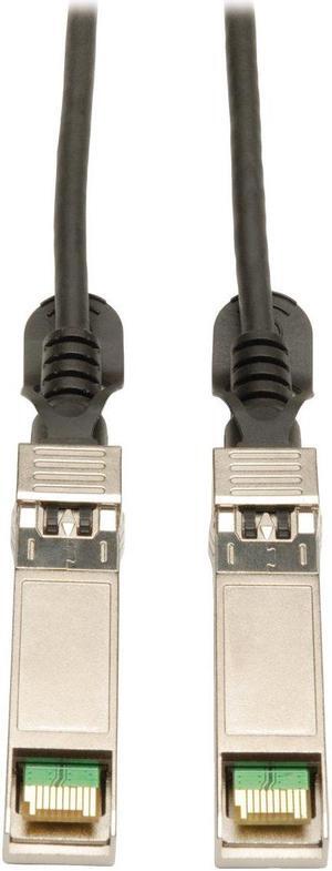 Tripp Lite SFP+ 10Gbase-CU Passive Twinax Copper Cable, Cisco Compatible SFP-H10GB-CU7M, Black 7M (23-ft.) (N280-07M-BK)