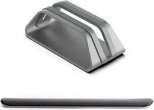 HumanCentric Vertical Laptop Stand for MacBook, Keyboard Wrist Rest Pad