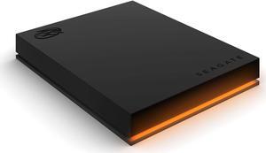 Seagate FireCuda Gaming Hard Drive External Hard Drive 1TB - USB 3.2 Gen 1, RGB LED lighting for PC and Mac with Rescue Services, Multicolor (STKL1000400)