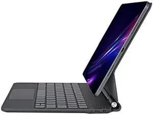 QUARK Magic Floating Keyboard Case, Wireless Slim Keyboard Cover for iPad Pro 11-inch (4th,3rd, 2nd,1st Gen) and 10.9"iPad Air (4/5 Generation) with Multi-Touch Trackpad/Backlit Keys, Black