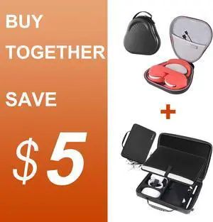 Smatree Hard Shell Carrying Case and Smatree Airpods Max Charging Dock