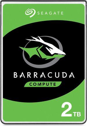 Seagate BarraCuda 2TB Internal Hard Drive HDD - 2.5 Inch SATA 6Gb/s 5400 RPM 128MB Cache for Computer Desktop PC - Frustration Free Packaging (ST2000LM015)
