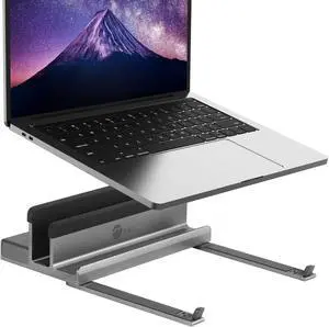 SIIG USB C Universal Laptop Docking Station Stand, iPad Adapter Hub, HDMI 4K 60Hz, PD 100W, MacBook Air/Pro/Max, Windows Laptops, Chromebook Compatible (CE-MTDK21-S1)