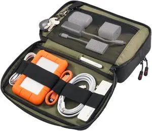 PHOOZY 2.8L Tech - Ultralight, Rugged Protection for Your Devices and Accessories. Weatherproof Multi-Layer X-Tech Shell with Hypalon Skid Pad for Grip & Durability (Black)