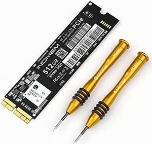 INDMEM 512GB NVMe PCIe SSD 3D TLC NAND Flash Hard Drive Disk 512G Only for Late 2013 - Mid 2015 MacBook Pro, Mid 2013-2017 MacBook Air, Late 2013-2017 iMac, Late 2013 Mac Pro, Late 2014 Mac Mini
