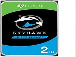 SEAGATE Skyhawk 2 TB Surveillance(SV) Internal Hard Drive HDD - 3.5 Inch SATA 6 Gb/s 256 MB Cache for DVR NVR Security Camera System CCTV (ST2000VX015)