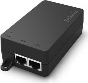 EnGenius 10Gbps Power Over Ethernet PoE++ Injector | 60W | 802.3af/at/bt | Plug & Play | Up to 100 Meters (328ft) | Single Port [EPA5060XBT]
