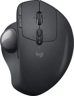 Logitech MX Ergo Plus Advanced Wireless Trackball for PC and MAC with Extra 10deg Wedge