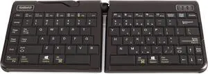 Goldtouch GTP-0044 Go!2 Mobile Keyboard, Portable Foldable Travel Keyboard with USB , Black