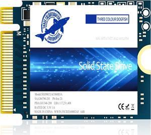 Dogfish SSD M.2 2230 NVMe PCIe 4.0 1TB 3D TLC NAND Gaming Internal Solid State Drive for Steam Deck PS5 Surface Pro Laptop Desktop (M.2 2230 NVMe 4.0, 1TB)