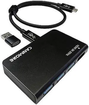 CANMORE TY02 USB4 Multiport Hub (Black)