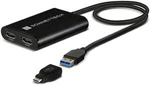 Sonnet DisplayLink Dual 4K HDMI Adapter for M1 Macs