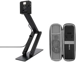 AMBIR Flexicam USB Document Camera-4K Video,Internal Microphone & Light. Compatible with ChromeBook, MacOS and Windows. in-Classroom and Remote Teaching, Web Meetings and Creator Videos