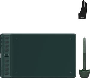 2023 HUION Inspiroy 2 Medium Drawing Tablet with Scroll Wheel 8 Customized Keys with Artist Glove