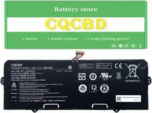 CQCBD AA-PBQN4TR AA-PBLN4MT BA43-00395A Laptop Battery for Samsung Galaxy Chromebook 2 XE530QDA XE530QDA-KA1US XE530QDA-KA2US XE530QDA-KB1US XE530QDA-KB2US Series 7.7V 44.5Wh/5780mAh