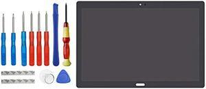Vvsialeek Replacement Tablet Screen Compatible with Lenovo Smart Tab P10 TB-X705 TB-X705L TB-X705F TB-X705N with Toolkit (Black)