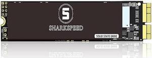 SHARKSPEED SSD 512GB NVMe Replacement for MacBook Air A1465 A1466(2013-2015,2017), MacBook Pro A1502 A1398(Retina 2013-2015), iMac A1418 A1419(2013-2017), M.2 PCIe Gen3.0x4