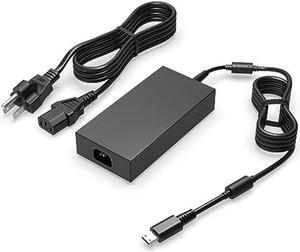 240W USB Tip Charger Fit for MSI GE66 Raider / GE76 Raider/Alpha 17 / Alpha 17 C7V / Vector GP77 / Vector GP77 13VX / Leopard GP66 / Vector GP76 Laptop AC Adapter Power Cord Supply