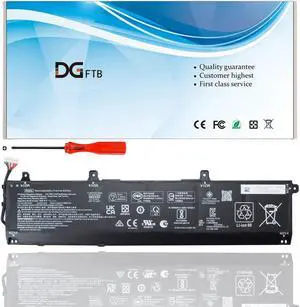 DGFTB IR06XL New Laptop Battery for HP ZBook Power G7 Mobile Workstation Power G9 G10 Mobile Workstation Series M01523-2C1 M01523-2C2 M02029-005 TPN-DB0C IR06083XL (11.58V 83Wh/6880mAh/ 6-Cells)