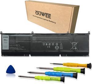 OUWEE 69KF2 Laptop Battery Compatible with Dell XPS 15 9500 9510 9520 Precision 5550 5560 5570 Alienware M15 R3 R4 M17 R3 R4 Series 8FCTC 08FCTC 70N2F 070N2F 86Wh...