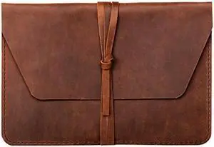 hecho. Leather Case for iPad A16, Air 11" & Pro 11" with Pencil Holder - Slim, Durable & Ethical - Designer Sleeve for iPad Air 11 Inch, Handmade Cover for iPad Pro 11, Pouch & Bag - Pablo