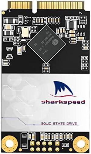 mSATA SSD 1TB SHARKSPEED Plus Internal Mini SATA SSD Drive 3D NAND Solid State Drive for Mini PC Notebooks Tablets PC(mSATA 1TB)