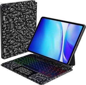 Kolude Keyboard Case for iPad Pro 11 inch 2022-4th Generation / 10.9" Air 5th Gen - Magic-Style Magnetic Keyboard Case with Multi-Touch Trackpad Compatible with iPad Pro 11" /& Air 4th Gen