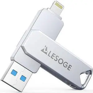 MFi Certified Flash Drive 512GB Thumb Drive USB Memory Stick High Speed External Storage Jump Drive USB Stick Photo Stick for iPhone/iPad/Android/PC and More Devices