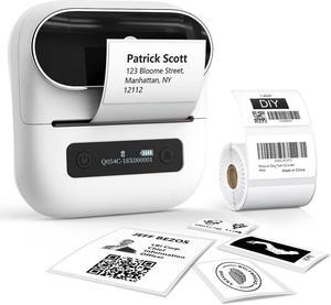 Phomemo M220 Label Maker, Upgrade 3 Inch Barcode Printer, Portable Sticker Maker Machine for Barcode, Name, Address, Labeling, Mailing, Home, Office & Small Business, Compatible with Phones&PC