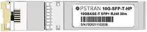 OPSTRAN 10GBASE-T SFP+ to RJ45 Copper Transceiver Module Compatible for HPE Aruba ProCurve JL563A 10G SFP+ 30m Cat6a/7