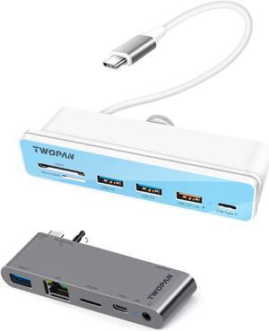 TWOPAN USB C Hub for MacBook Pro 2023/iMac 24 inch