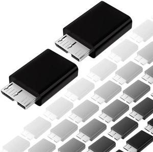 ShineeKee USB C Adapter 20 Pack Micro B to USB C, Type C Female to Micro B Male Cable Adapter, USB 3.1 Adapter for Hard Drive Cable, USB C Hard Drive Cable Adapter for USB 3.0 External Portable