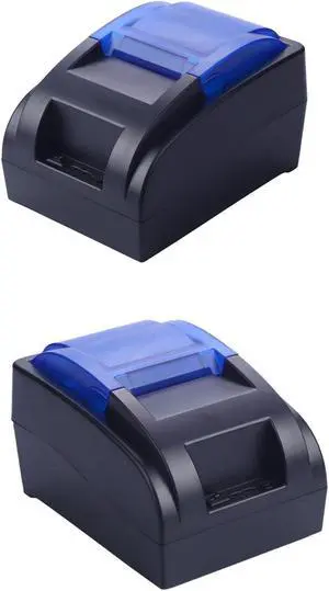 DETECK DT40P Direct Thermal Flash Receipt Printer 58mm Paper Width, Manual Cutter, 70mm/s Printing Speed, USB-B Port (No Ink Required)