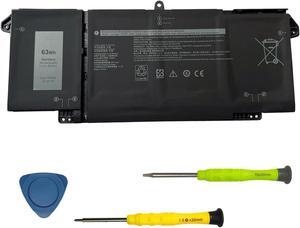SUNNEAR 7FMXV Laptop Battery Replacement for Dell Latitude 5320 7320 7420 7520 Series Notebook 0TN2GY TN2GY 4M1JN 1PP63 9JM71 HDGJ8 MHR4G 15.2V 63Wh 3941mAh