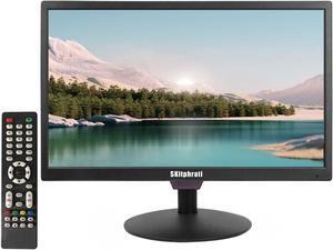 SKitphrati 20 Inch PC Monitor, 1600x900 Screen Desktop Monitor with HDMI VGA BNC AV Ports, VESA Mounting, LED Monitor for PC, Laptop and Computer, Built in Speaker