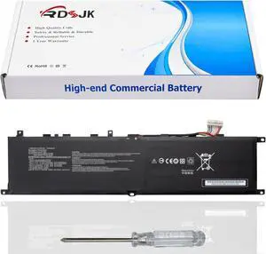 BTY-M57 Laptop Battery for MSI GP66 GP76 Leopard 10UE 10UG 10UH 11UE 11UG 11UH 10UE-065ES 10UG-026NL 10UH-263 Vector GP66 GP76 12UE 12UG 12UGS 12UH 12UE-045NL 12UGS-028CA 12UH-603ES Series 15.2V 65Wh