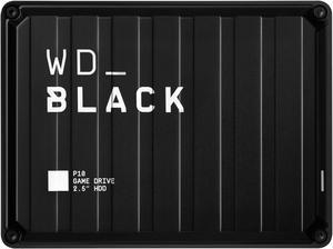 WD_BLACK 2TB P10 Game Drive - External HDD, Portable Hard Drive, for On-The-Go Access to Your Game Library, Works with Console or PC - WDBA2W0020BBK-WES1