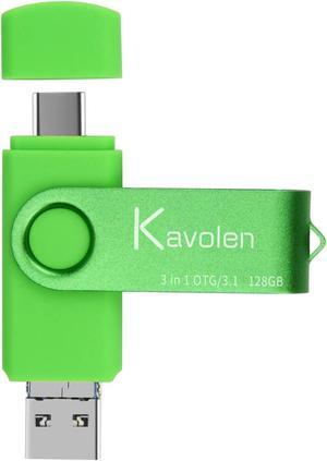3 in 1 512GB Flash Drive 3.1 High Speed Type-C&Micro & USB A OTG Memory Stick for PC,Laptop,Phones,Photo Stick for Samsung Galaxy,LG,Google Pixel,Hua Wei,Moto,One Plus etc