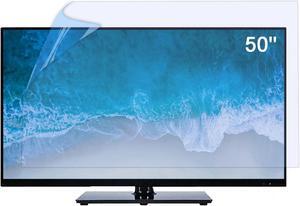 JCSKY Anti Glare Film TV Screen Protector, 50 Inch Anti Blue Light Matte TV Screen Filter Film, Relieve Eye Strain, Make The Light Soft for Indoor & Outdoor,50in(1095 * 616mm)