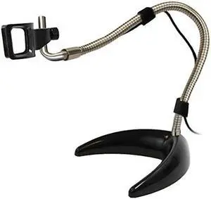 Dunwell Tech, Inc MS22B Flex-arm Desktop Stand (Black) - Designed for Dino-Lite