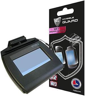 IPG For Topaz signature pads 750 series T-LBK750,TM-LBK750 (3 Units) Screen Protector Hydrogel Invisible Ultra HD Clear Film Anti Scratch Skin Guard,Smooth/Self-Healing/Bubble -Free for 750