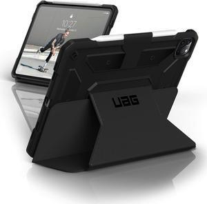 URBAN ARMOR GEAR UAG iPad Pro 12.9-inch (4th Gen, 2020) Case Metropolis [Black] Folio Slim Heavy-Duty Tough Multi-Viewing Angles Stand Military Drop Tested Protective Cover