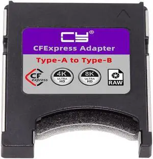 xiwai CFexpress Type-A to Type-B Slot Memory Card Reader Kit Case CFE CFA to CFB Adapter Compatible with Camera 8K RAW PCIe Expansion