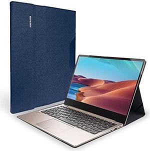 Shellman Case Cover Compatible with 16 Inch HP Spectre x360 Convertible 16tf000  HP Spectre x360 2in1 16tf10016f0035nr Series LaptopPU Leather Slim Protective Hard Shell CaseS016Blue
