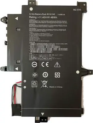 Powerforlaptop B31N1345 B31BN9H 0B200-00990100 Laptop/Notebook Replacement Battery for Transformer Book Flip TP500LA TP500LA-EB31T TP500LA-DS71T TP500LA-UB31T TP500LB TP500LN