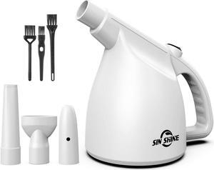 SIN SHINE - Compressed Air 3.0- Multi-Use Electric Air Duster for Cleaning Dust, Hairs, Crumbs, Scraps for Laptop, Computer, Replaces Compressed Air Cans (AD01-White)