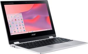 Acer  Chromebook Spin 311 116 2in1 Touch Screen LaptopMediaTek Kompanio 500 MT8183C4GB LPDDR4X64GB eMMC Pure Silver CP3113HK5WQ