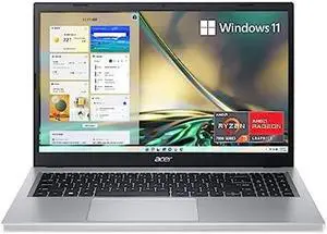 Acer Aspire 3 A315-24P-R7VH Slim Laptop | 15.6" Full HD IPS Display | AMD Ryzen 3 7320U Quad-Core Processor | AMD Radeon Graphics | 8GB LPDDR5 | 128GB NVMe SSD | Wi-Fi 6 | Windows 11 Home in S Mode