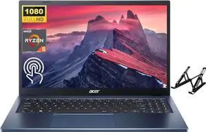 acer 2024 Newest Aspire 3 Touchscreen Laptop Business Student, 15.6" FHD IPS Screen, AMD Ryzen 5 7520U (Beats i7-1165G7), 8GB DDR5 RAM, 1TB SSD, Wi-Fi 6, Windows 11 Home, with Laptop Stand