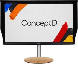 ConceptD CP3 CP3271U Vbmiippruzx 27" WQHD 2560 x 1440 IPS Adaptive Sync Monitor, PANTONE Validated, DisplayHDR400, 165Hz, Up to 0.7ms, DCI-P3, Delta E<2 (Display Port, 2 x HDMI, USB Type-C, USB ports)